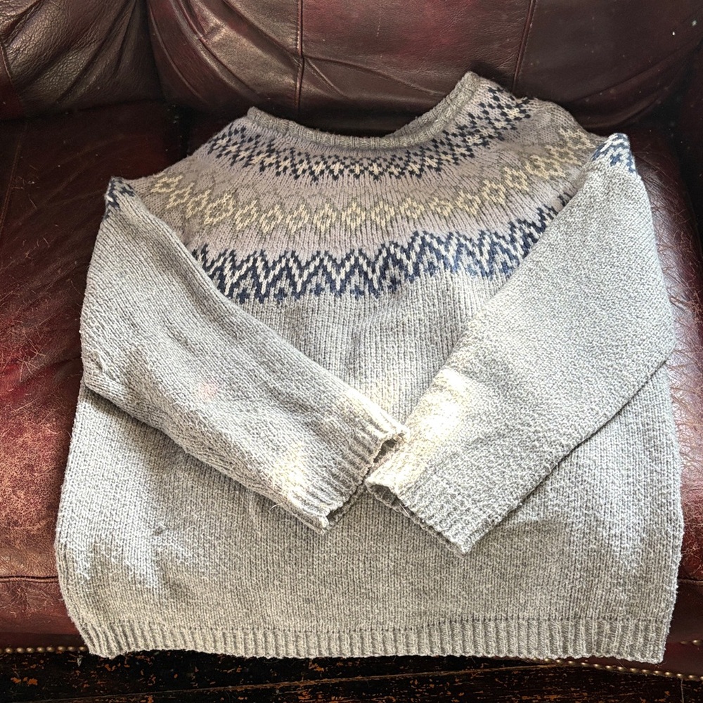 Staying home from work to nurse a hangover sweater